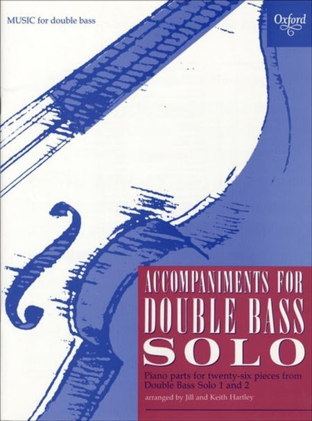 DOUBLE BASS SOLO BK 1 AND 2 PIANO ACCOMPANIMENT