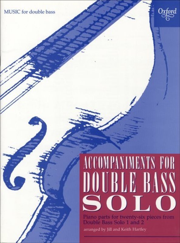 DOUBLE BASS SOLO BK 1 AND 2 PIANO ACCOMPANIMENT