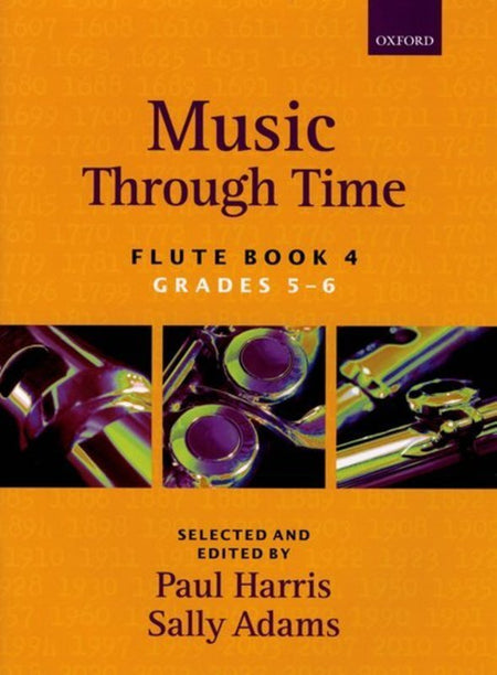MUSIC THROUGH TIME FLUTE BK 4 FL/PNO
