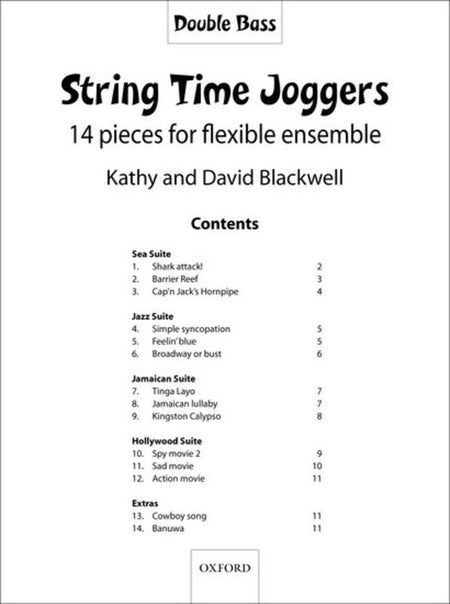 STRING TIME JOGGERS DOUBLE BASS PART
