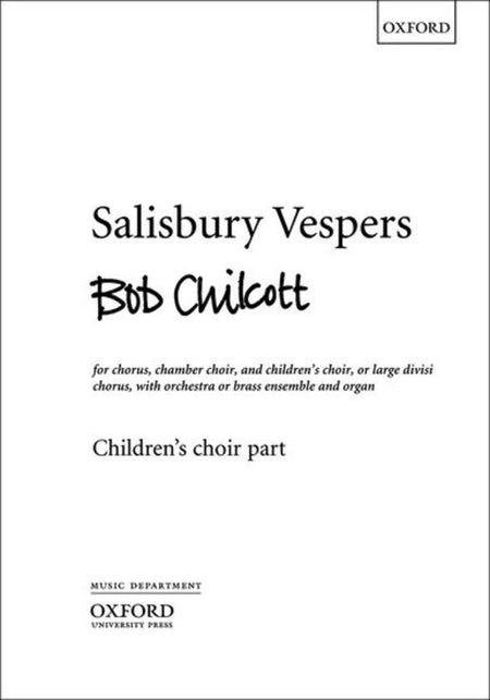 SALISBURY VESPERS CHILDRENS PART (POD)
