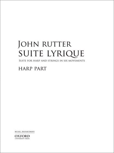 SUITE LYRIQUE HARP PART