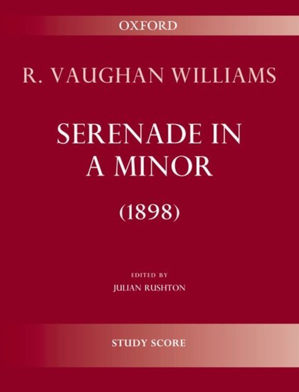 SERENADE IN A MINOR (1898) STUDY SCORE