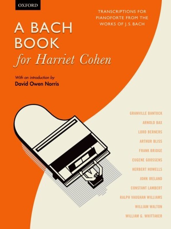 BACH BOOK FOR HARRIET COHEN PIANO