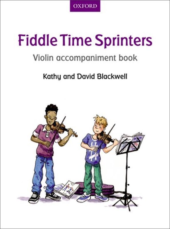 FIDDLE TIME SPRINTERS VIOLIN ACCOMPANIMENT BOOK