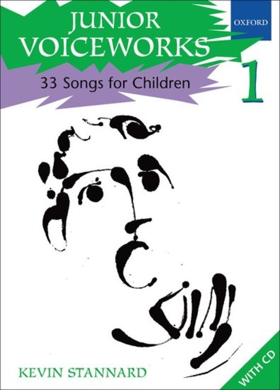 JUNIOR VOICEWORKS 1 SONGS FOR CHILDREN 33 BK/CD