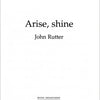 ARISE SHINE SATB/ORG