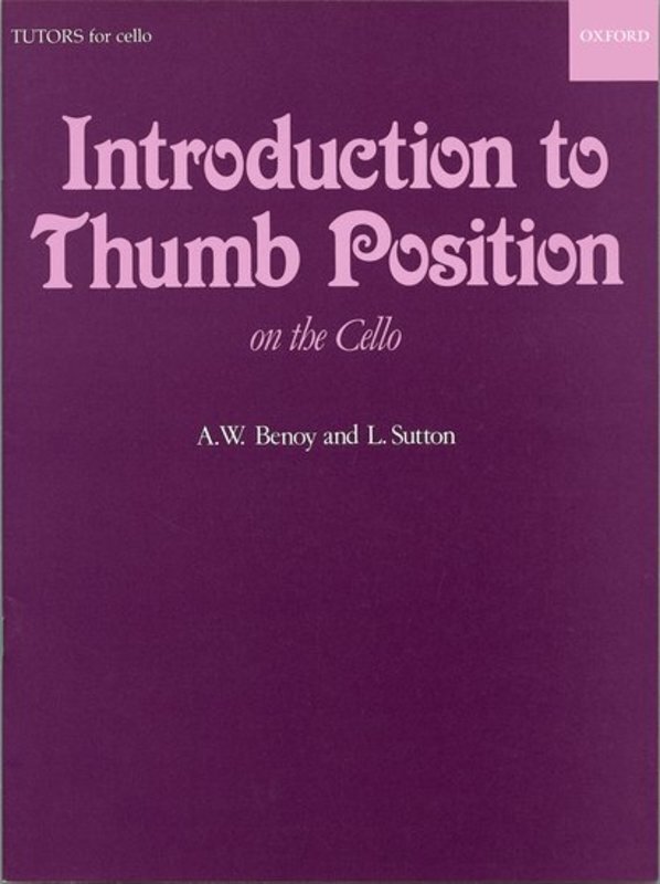 AN INTRODUCTION TO THUMB POSITION ON THE CELLO