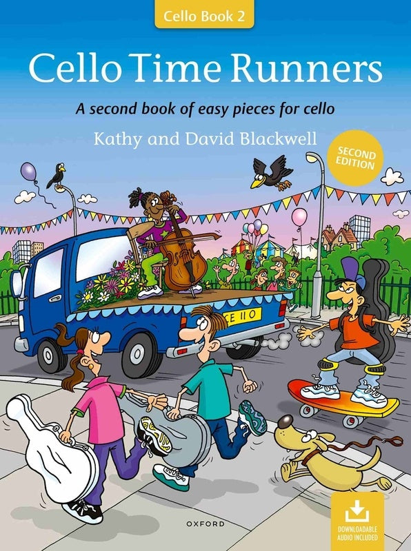CELLO TIME RUNNERS BK/OLA 2ND EDITION