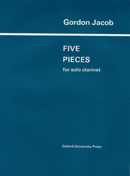 JACOB - 5 PIECES FOR SOLO CLARINET