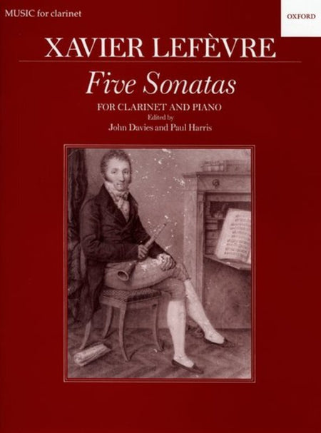 LEFEVRE - 5 SONATAS FOR CLARINET/PIANO