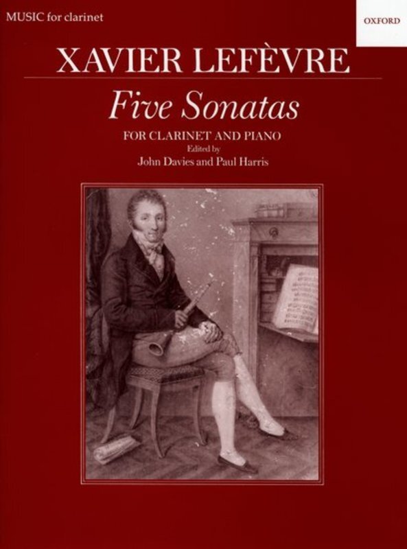 LEFEVRE - 5 SONATAS FOR CLARINET/PIANO