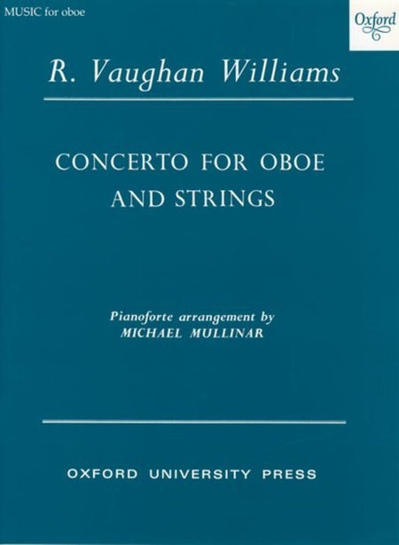 VAUGHAN WILLIAMS - CONCERTO OBOE/PIANO