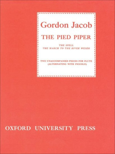 JACOB - PIED PIPER FLUTE OR PICCOLO SOLO