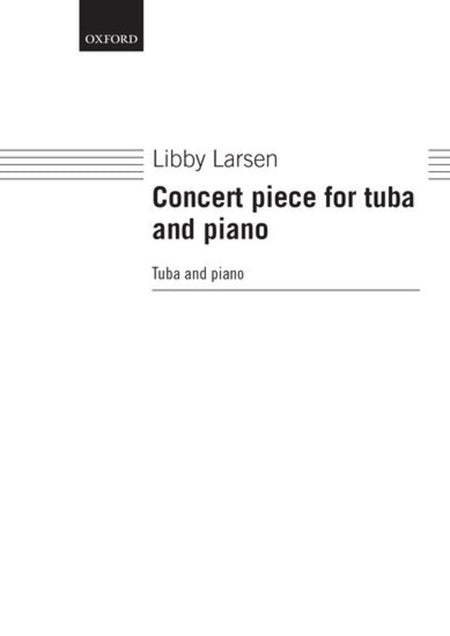 LARSEN - CONCERT PIECE FOR TUBA/PIANO