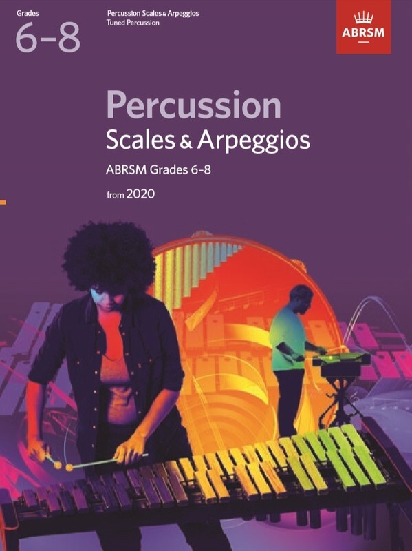ABRSM PERCUSSION SCALES & ARPEGGIOS GR 6-8
