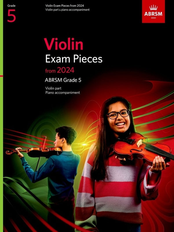 VIOLIN EXAM PIECES FROM 2024 ABRSM GR 5 VIOLIN/PIANO