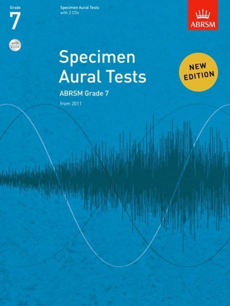 ABRSM SPECIMEN AURAL TESTS GR 7 BK/CD FROM 2011