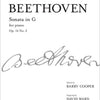 BEETHOVEN - SONATA OP 14 NO 2 G PIANO ED COOPER