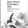 MUSIC THEORY PAST PAPERS GR1 2012 ANSWERS