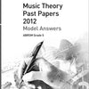 MUSIC THEORY PAST PAPERS GR5 2012 ANSWERS