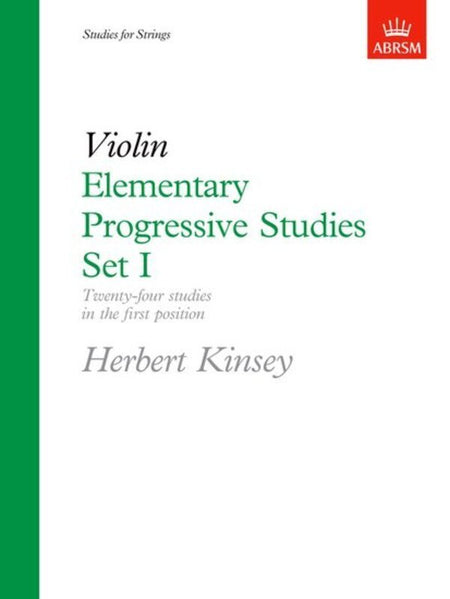 ELEMENTARY PROGRESSIVE STUDIES BK 1 VIOLIN