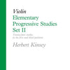 ELEMENTARY PROGRESSIVE STUDIES BK 2 VIOLIN