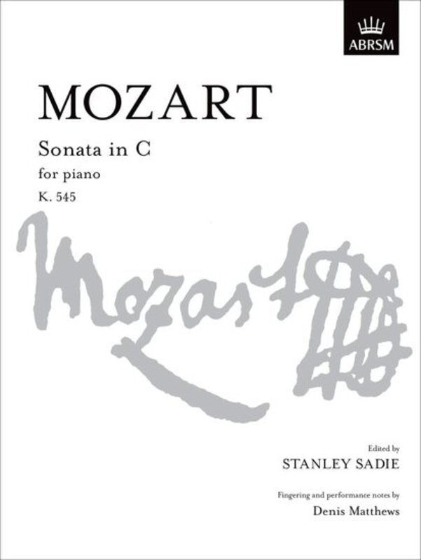 MOZART - SONATA IN C K 545 PIANO