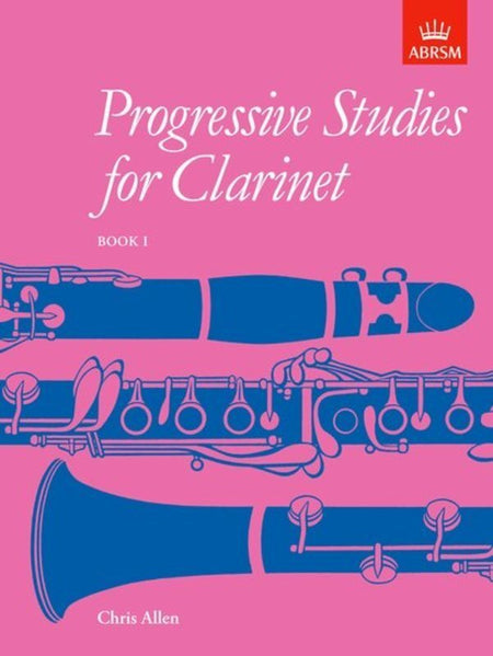 PROGRESSIVE CLARINET STUDIES BK 1 GR 1 TO 5