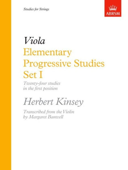 ELEMENTARY PROGRESSIVE STUDIES BK 1 VIOLA