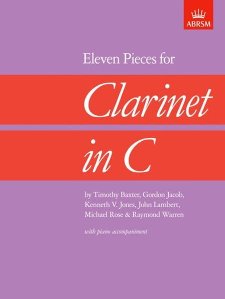 PIECES 11 FOR CLARINET IN C CLA/PNO