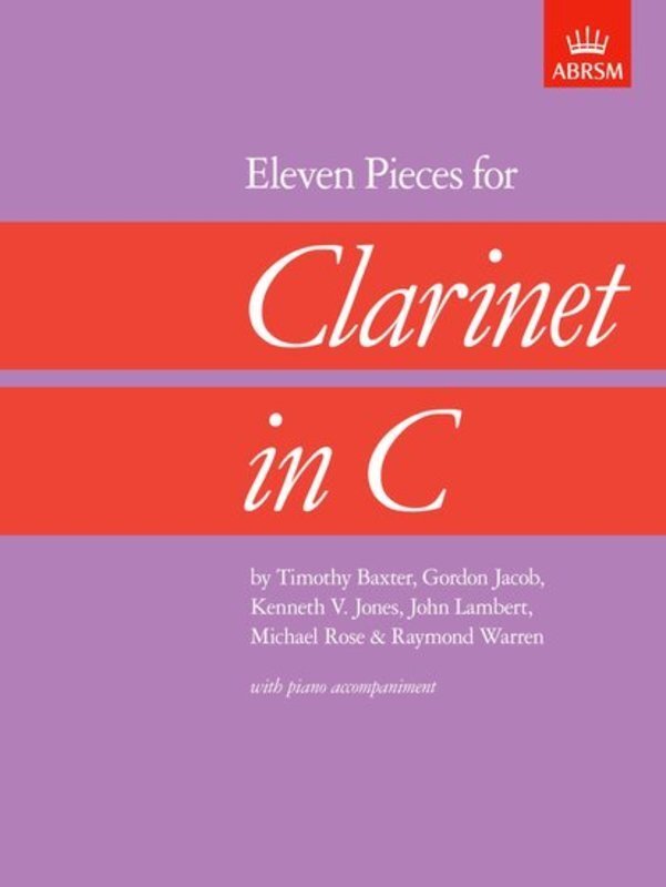 PIECES 11 FOR CLARINET IN C CLA/PNO