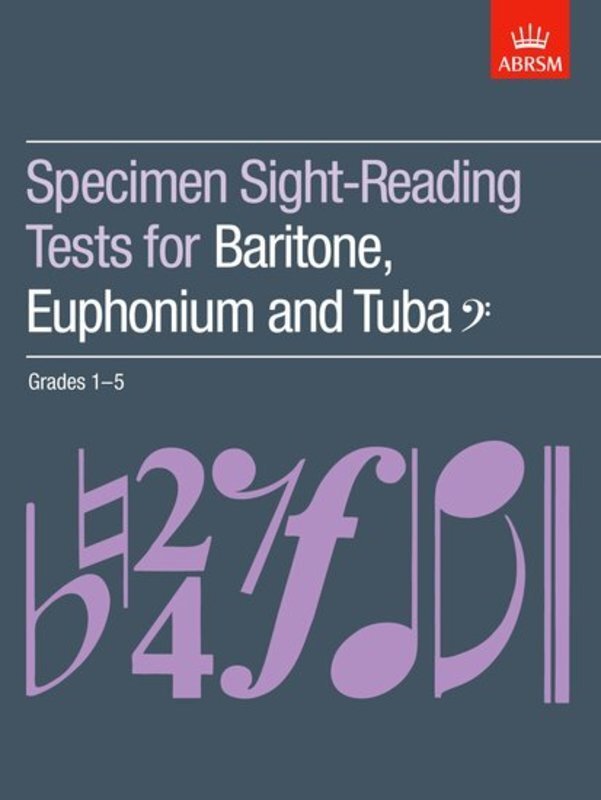 A B TUBA SPECIMEN SIGHT READING TESTS GR 1-5