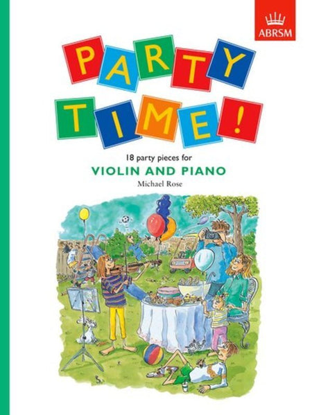 PARTY TIME 18 PARTY PIECES FOR VIOLIN/PIANO