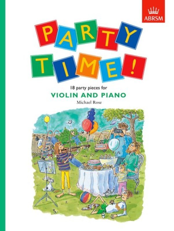 PARTY TIME 18 PARTY PIECES FOR VIOLIN/PIANO