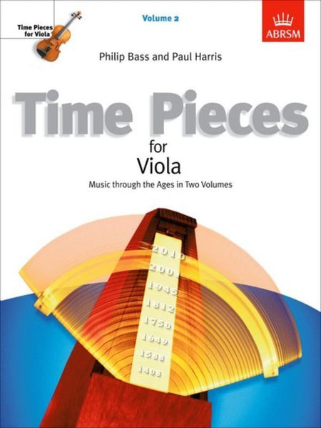TIME PIECES FOR VIOLA BK 2 VLA/PNO GRS 4-5