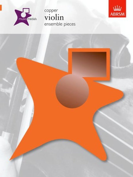 MUSIC MEDALS VIOLIN ENSEMBLE PIECES COPPER
