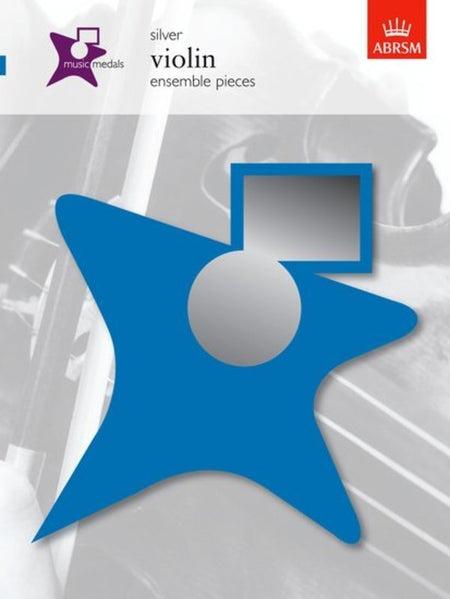 MUSIC MEDALS VIOLIN ENSEMBLE PIECES SILVER