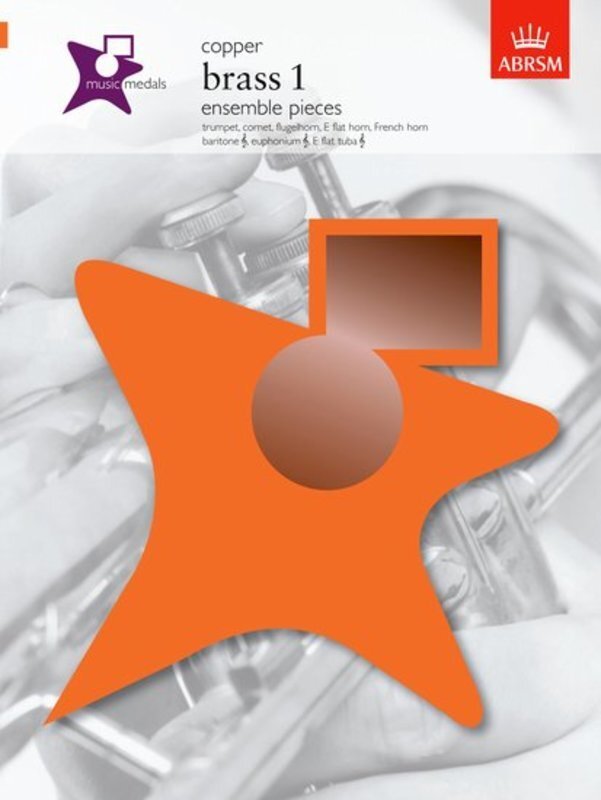 MUSIC MEDALS BRASS 1 ENSEMBLE PIECES COPPER