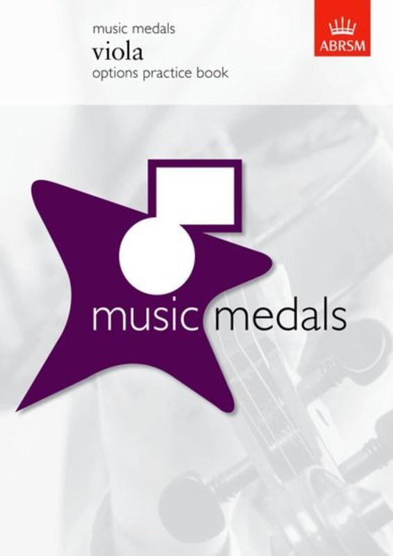 MUSIC MEDALS VIOLA OPTIONS PRACTICE BOOK