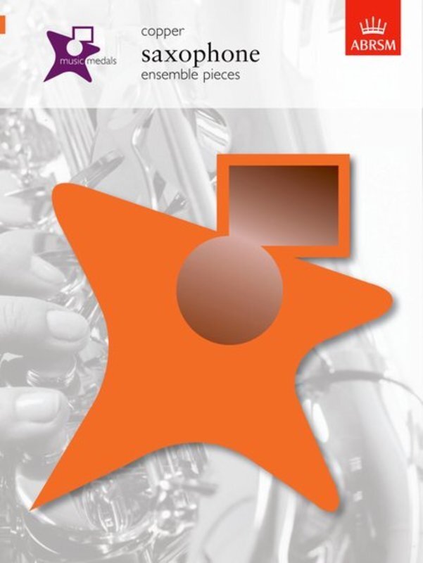 MUSIC MEDALS SAXOPHONE ENSEMBLE PIECES COPPER