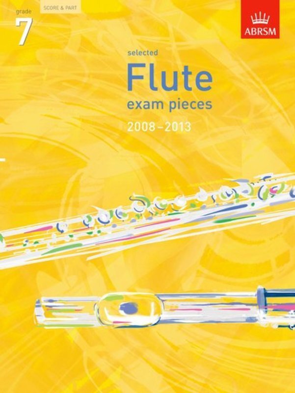 A B FLUTE EXAM PIECES 2008-13 GR 7 FLT PNO