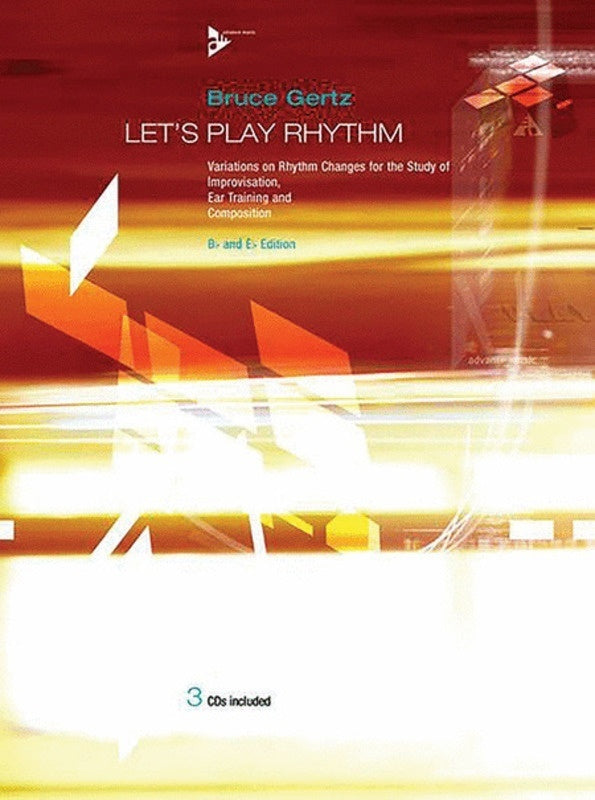 LETS PLAY RHYTHM B FLAT AND E FLAT INSTRUMENTS BK/3CDS