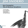 JAZZ CONCEPTION FOR ALTO/BARITONE SAX BK/OLA