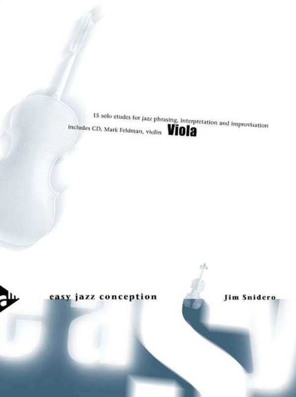 EASY JAZZ CONCEPTION VIOLA BK/CD