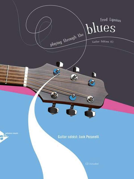 PLAYING THROUGH THE BLUES VIOLIN BK/CD