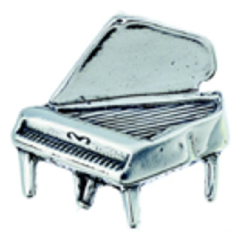 STERLING SILVER CHARM GRAND PIANO