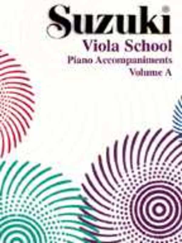 SUZUKI VIOLA SCHOOL VOLS 1 & 2 PIANO ACCOMPANIMENT