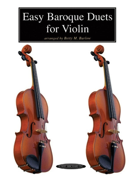 EASY BAROQUE DUETS FOR VIOLIN