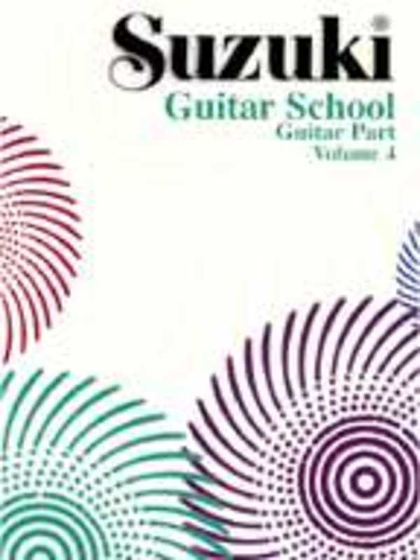 SUZUKI GUITAR SCHOOL VOL 4 GUITAR PART